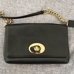 Coach crossbody bag in black